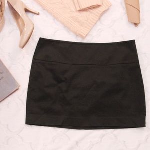 Express Design Studio Cotton Stretch Mini Skirt